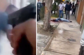 Sicario graba asesinato de su víctima