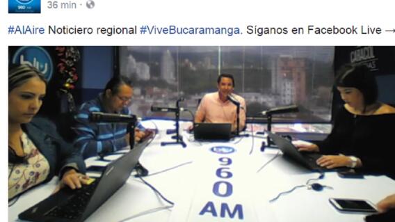 273128_Foto BLU Radio Bucaramanga