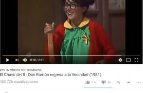 284249_Blu Radio/ 'La chilindrina' se retirará del espectáculo y estrenará canal de YouTube. Foto: Captura YouTube.