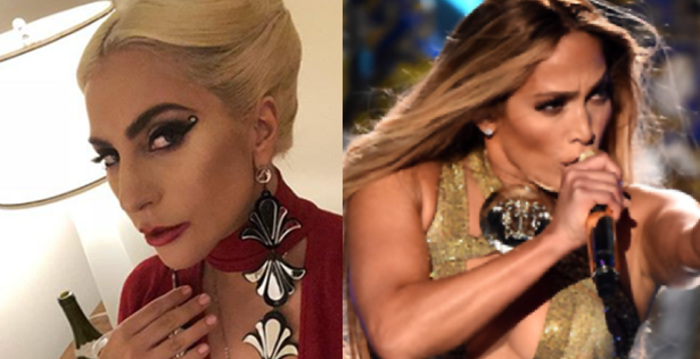 J Lo y Gaga