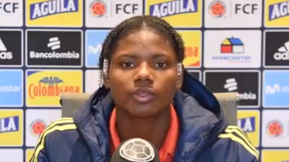 Kelly Caicedo, jugadora de la Selección Colombia Femenina Sub-20. Kelly Caicedo, jugadora de la Selección Colombia Femenina Sub-20.