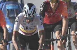 Egan Bernal en la Clásica de Jaén 2025. Egan Bernal en la Clásica de Jaén 2025.