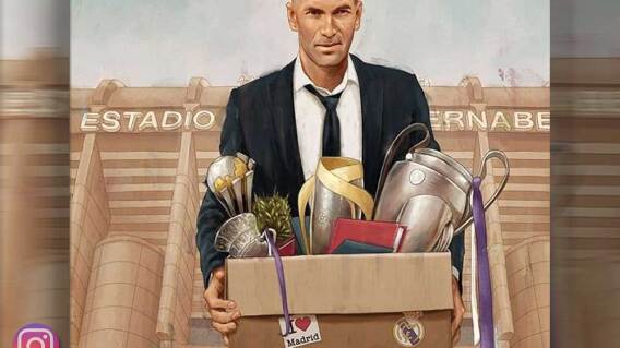 307787_BLU Radio. Zinedine Zidane / Foto: RMAForce en Instagram