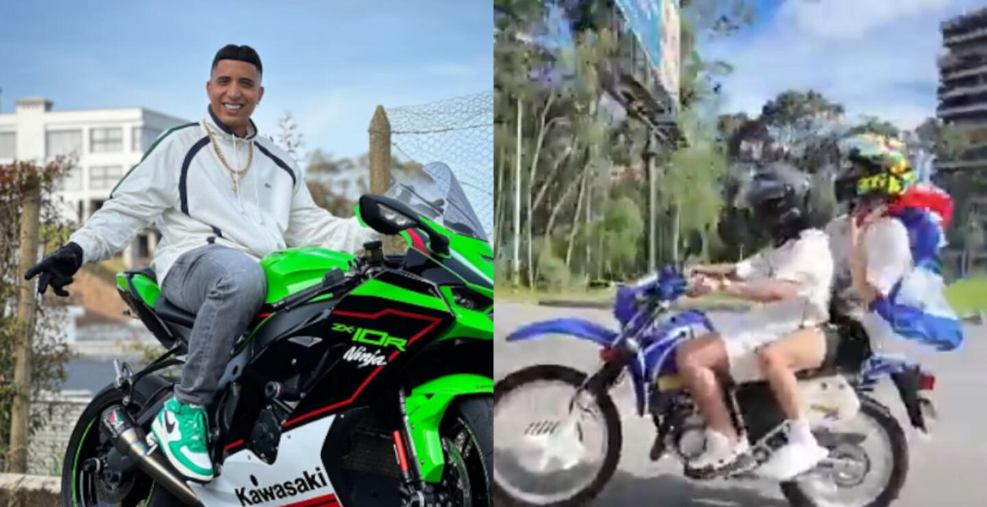 Creador MrStivenTc sufrió accidente en la vía Las Palmas:  "salí a dar una vuelta y me di como tres"