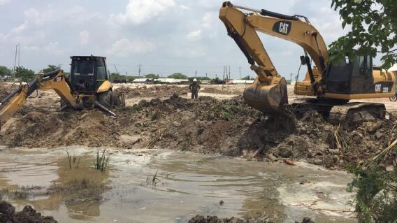 85513_Los trabajos están siendo desarrollados especialmente en el barrio Primavera. Foto: Segunda Brigada del Ejército Nacional.