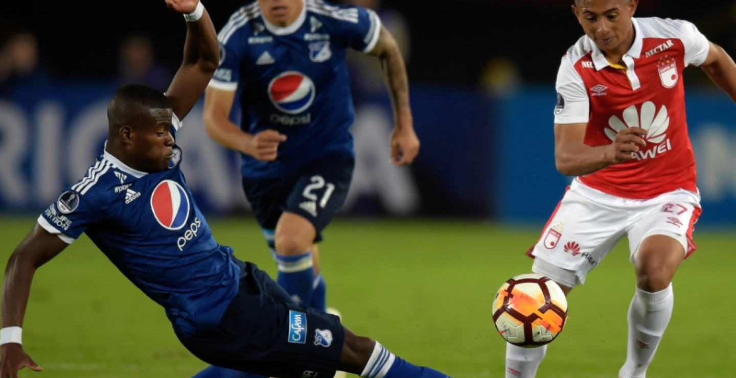 315688_BLU Radio. Partido Sanatafe vs Millonarios /Foto: AFP