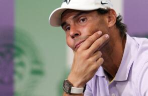 Rafael Nadal , tenista español. 