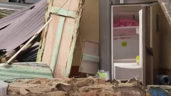 Temblor en Colombia: damnificado llora porque el sismo derrumbó su casa en Medina, Cundinamarca Temblor en Colombia: damnificado llora porque el sismo derrumbó su casa en Medina, Cundinamarca