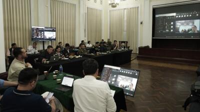 Puesto de Mando Unificado en Santander 