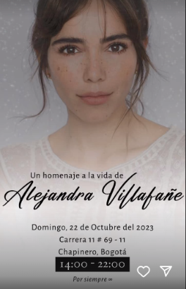 Homenaje a Alejandra Villafañe Homenaje a Alejandra Villafañe