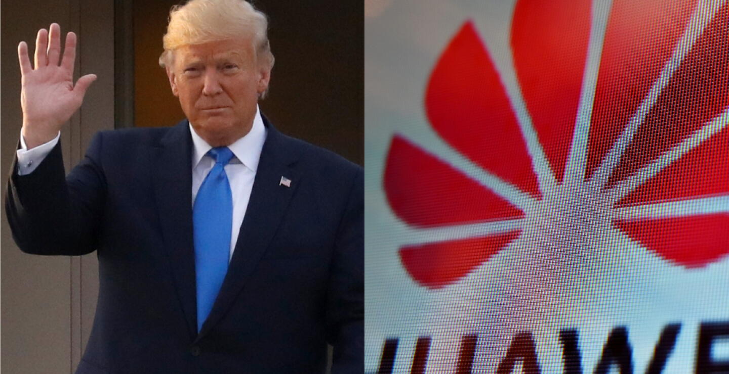 337638_BLU Radio // Trump - Huawei // Foto: AFP