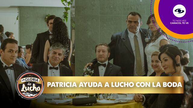 Patricia hace de las suyas en la boda de Lucho en La Gloria de Lucho. Patricia hace de las suyas en la boda de Lucho en La Gloria de Lucho.