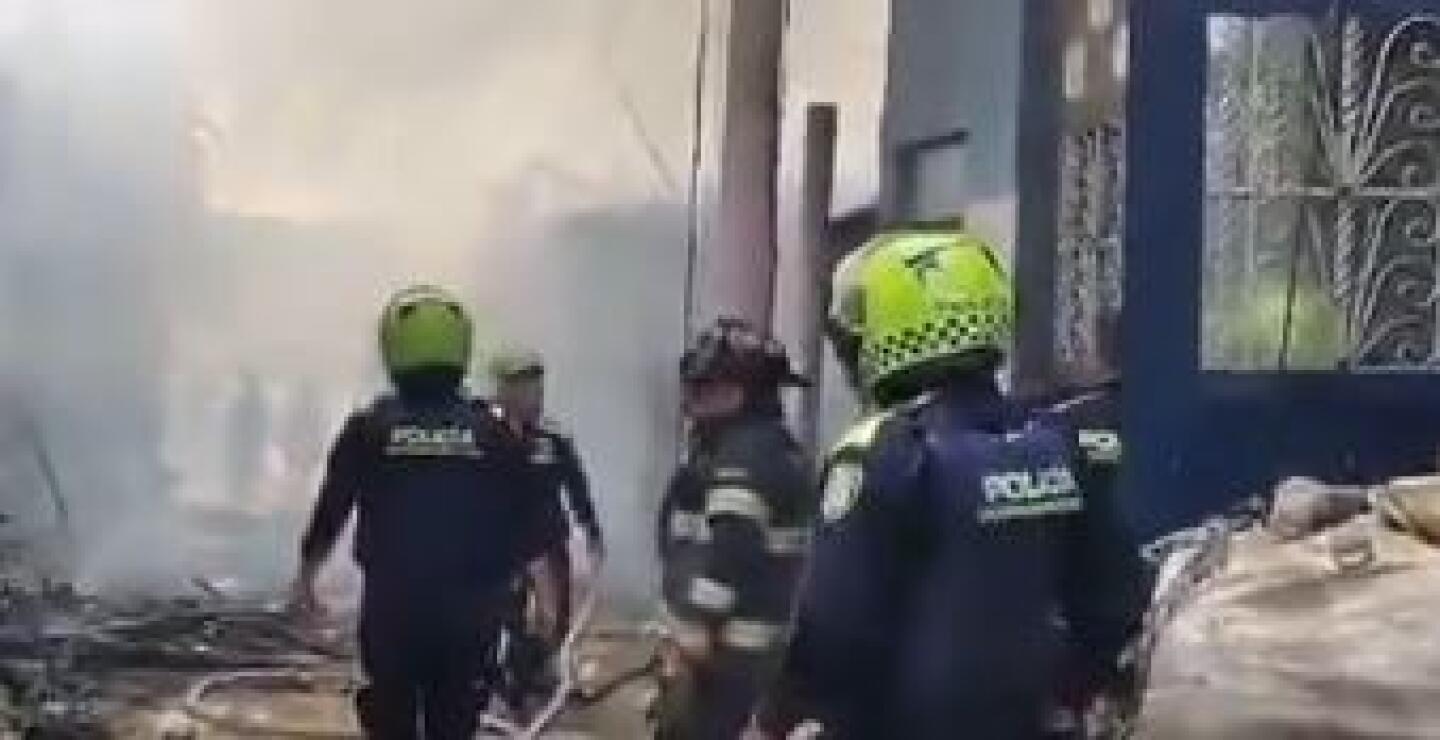 Niñas fallecen en incendio en Soacha