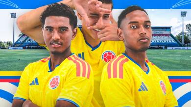 Jugadores de la Selección Colombia Sub-17.