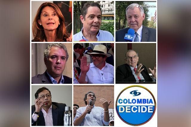 Candidatos presidenciales se pronuncian sobre decisión de FARC de suspender campaña