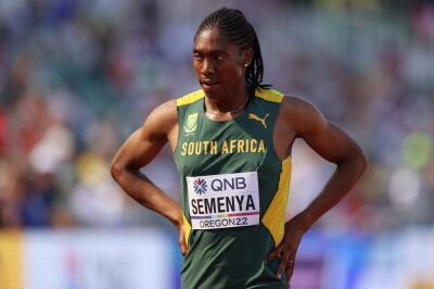 Caster Semenya, atleta sudafricana.  Caster Semenya, atleta sudafricana.