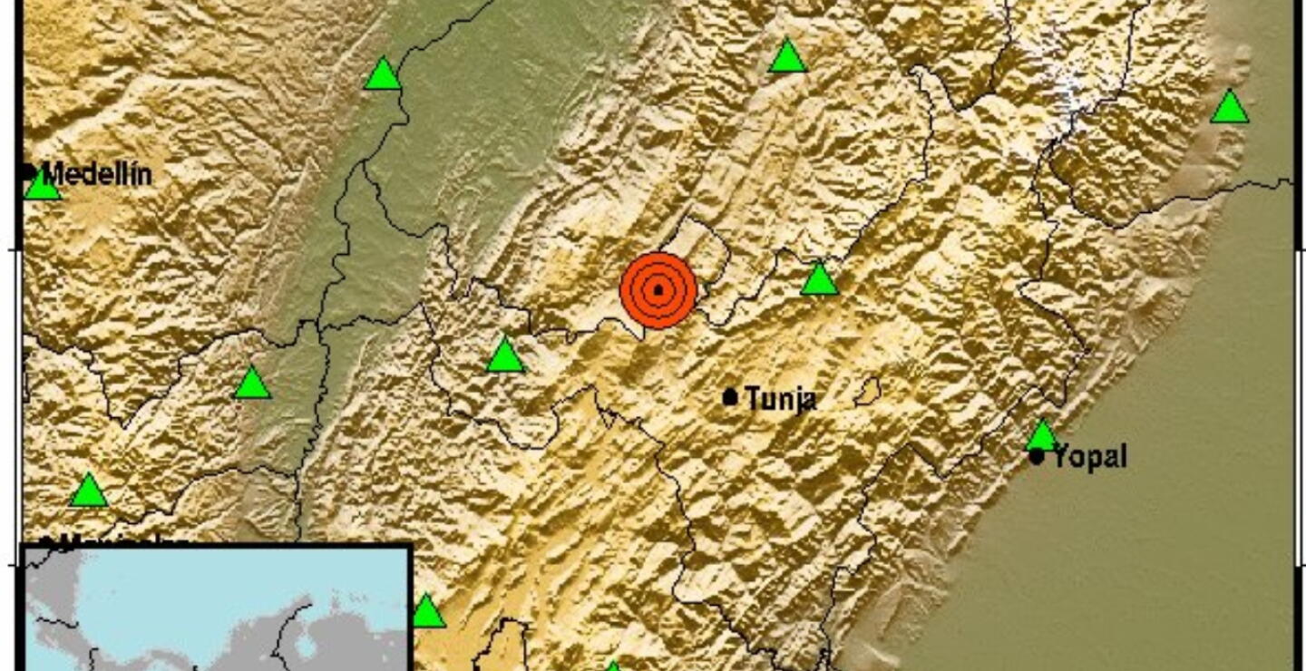 Temblor hoy 10 de marzo en Colombia: sismo de 3.2 en Moniquirá, Boyacá