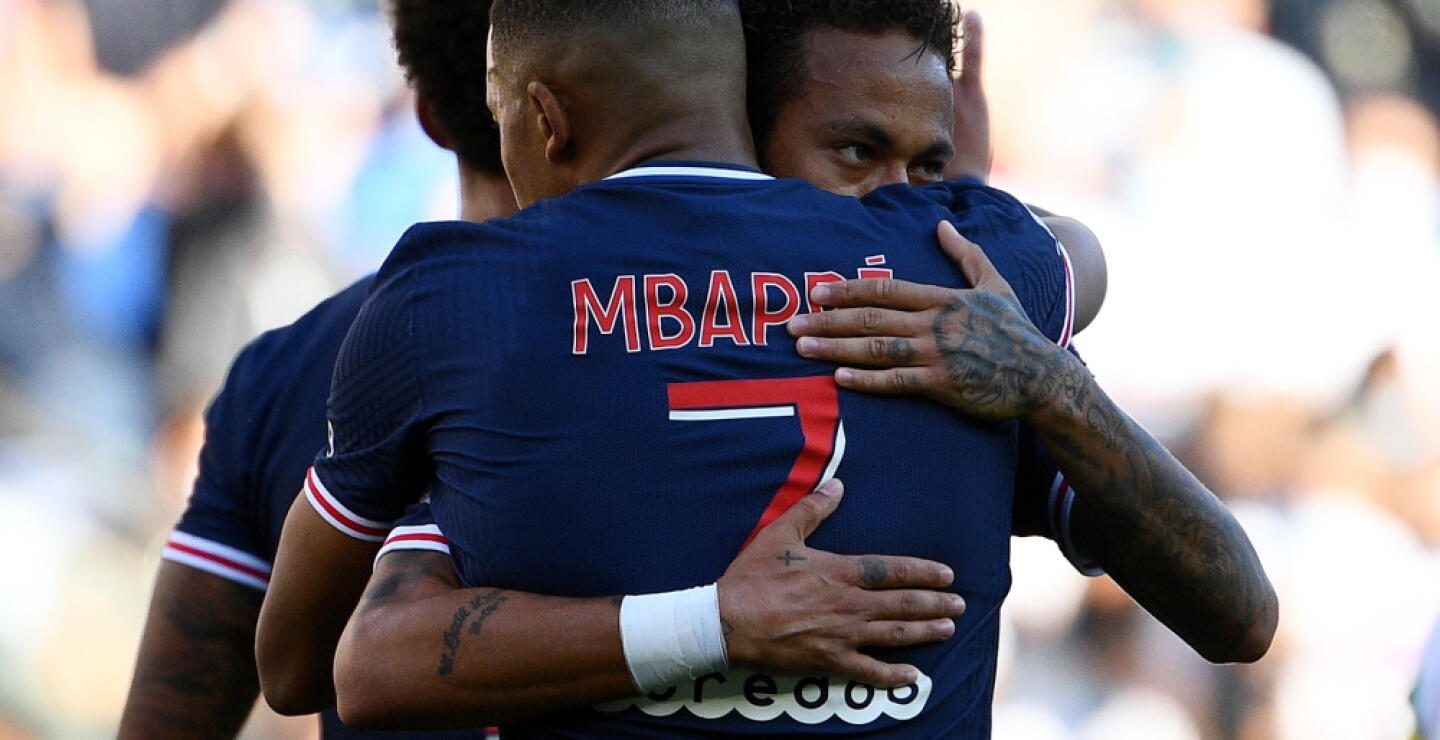 371798_Neymar_Mbappé // Foto: AFP