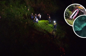 Videos del angustioso momento de accidente en vía Medellín-Bogotá: bebé de 7 meses está herida