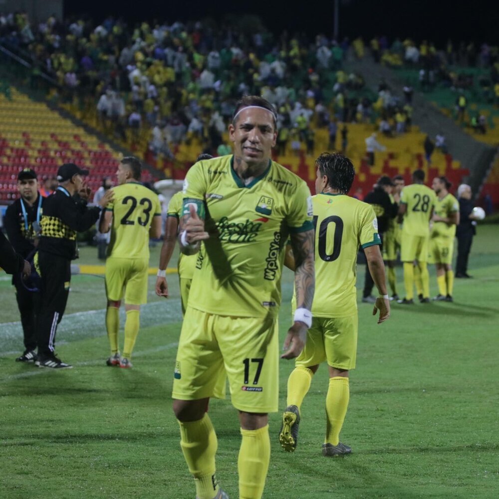 Dayro Moreno, delantero del Atlético Bucaramanga.