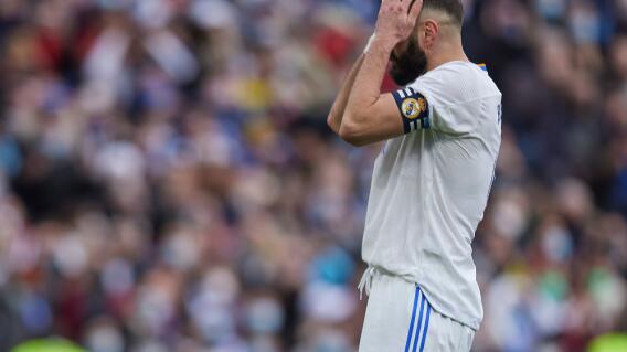 Lamento de Karim Benzema, en Real Madrid Lamento de Karim Benzema, en Real Madrid