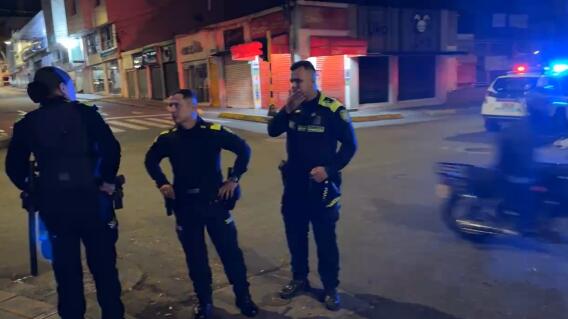 Intento de robo en Bucaramanga.