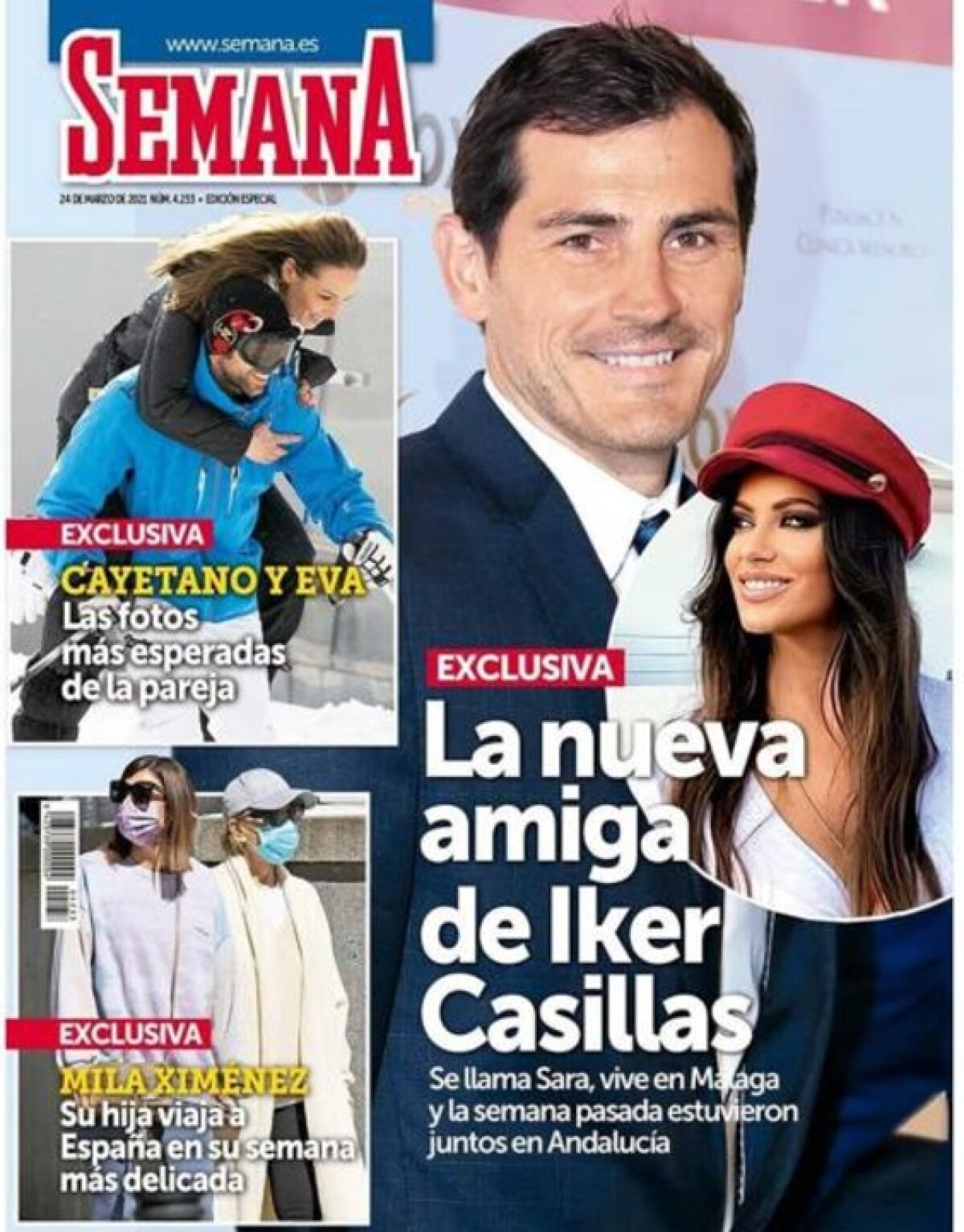 Iker Casillas y su nueva amiga