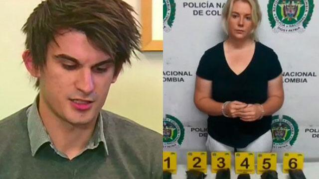 Novio de australiana detenida en Colombia con droga confía en su inocencia y espera verla libre