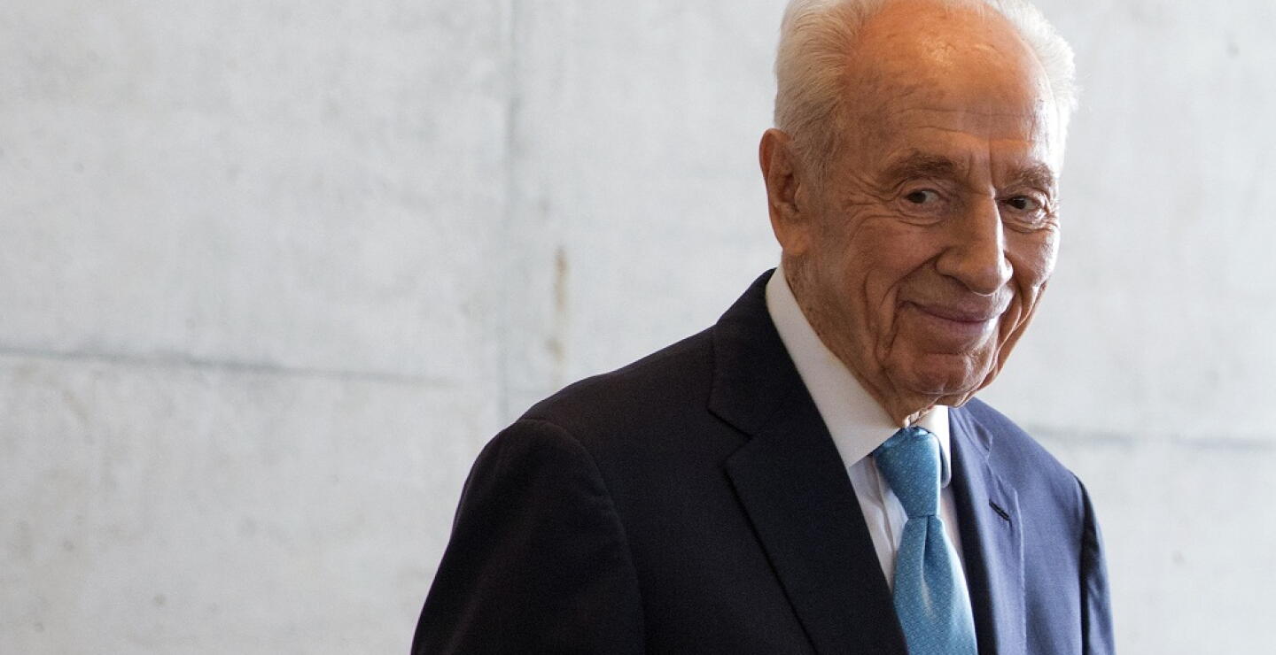 270412_Shimon Peres / Foto: AFP