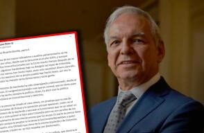 trino de Gustavo Petro y foto del ministro de Hacienda, Ricardo Bonilla. 