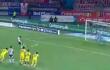 Javier Báez y el penalti errado en Junior vs Pasto en el Metropolitano. 