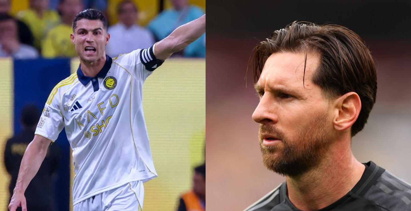 Cristiano Ronaldo y Lionel Messi