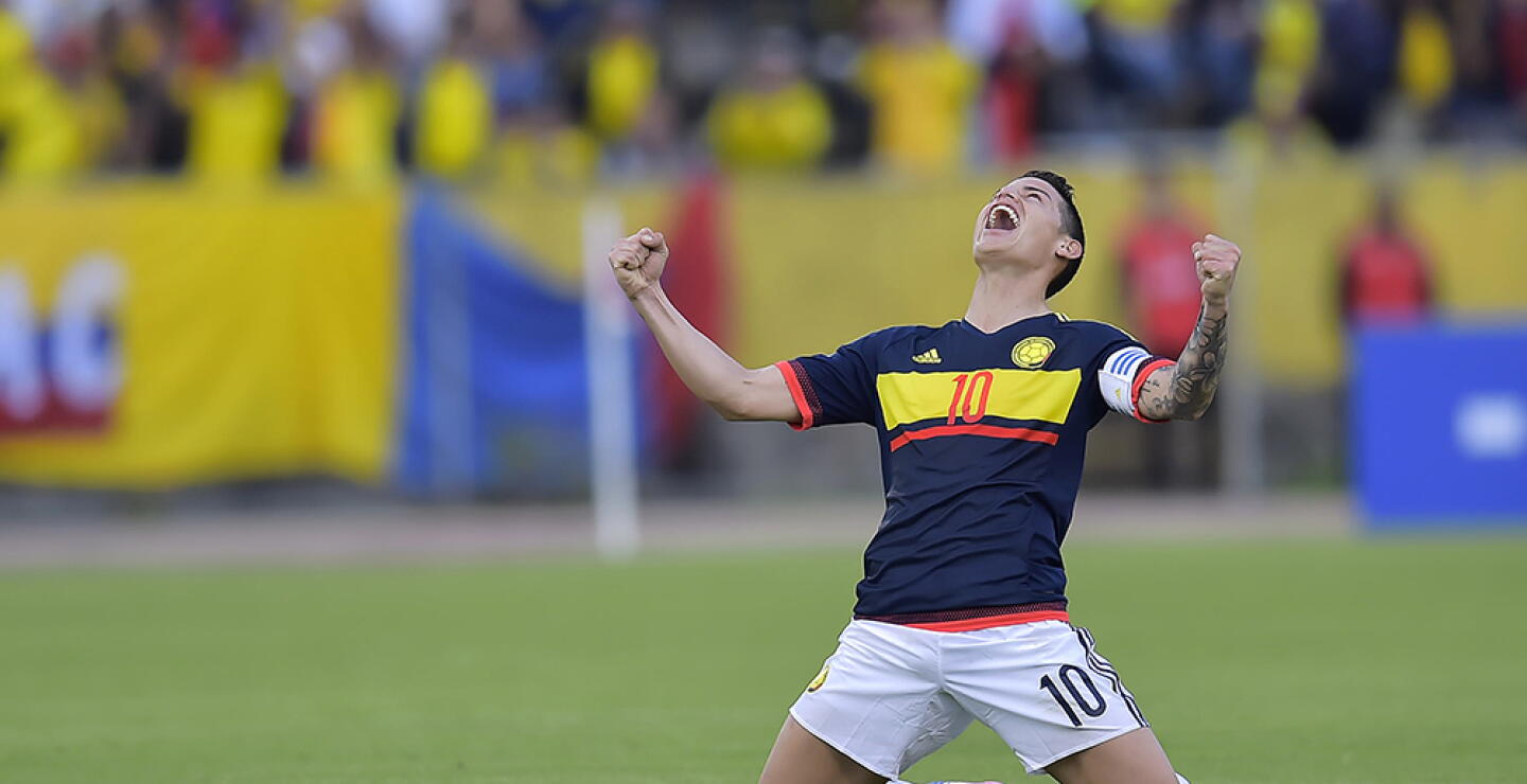 281006_Blu Radio. James Rodríguez. Foto: AFP