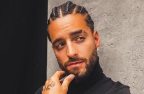 Maluma comparte sensual fotografía junto a su novia