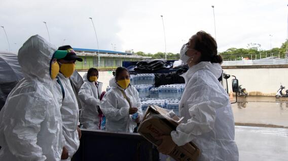 364101_Fotografías del equipo de 13 profesionales que viajaron a capacitar médicos y enfermeras. Cortesía Antioquia Presente