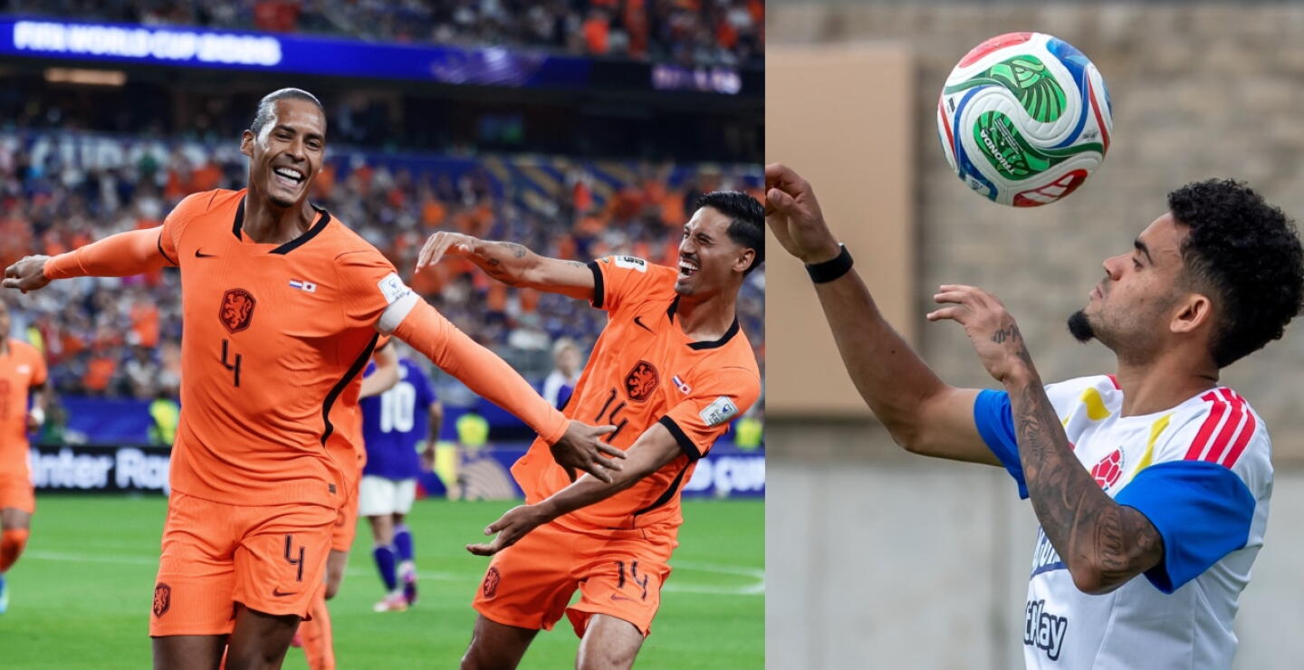 Virgil van Dijk elogió a Luis Díaz, figura de la Selección Colombia.