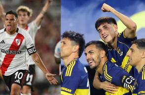 River Plate y Boca Juniors juegan el domingo un nuevo superclásico del fútbol argentino. 