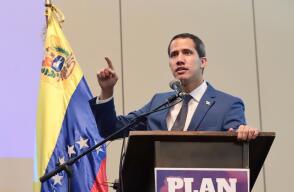 336492_BLU Radio. Juan Guaidó // Foto: AFP / Servicio de Fotografía de Juan Guaidó - David Dittmar