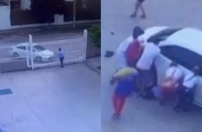 Vigilante en Valledupar falleció tras ser atropellado dentro de centro deportivo: quedó en video