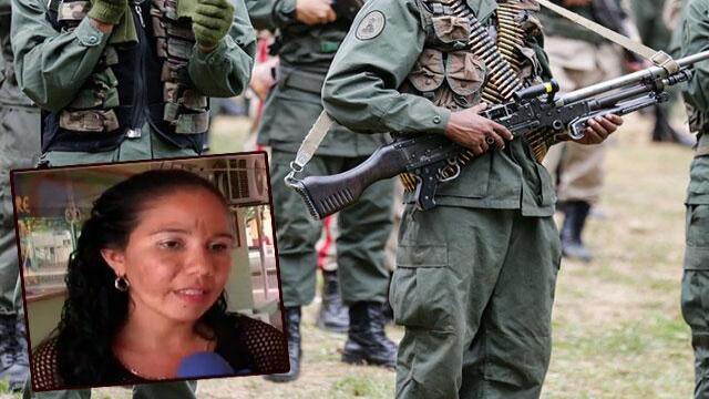 “Vi gente asustada, me hice la fuerte”: Carmen García, quien enfrentó a Guardia Nacional en Tibú “Vi gente asustada, me hice la fuerte”: Carmen García, quien enfrentó a Guardia Nacional en Tibú