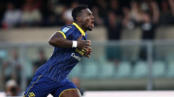 Daniel Mosquera tuvo un estreno de goleador con Hellas Verona en la Serie A. Daniel Mosquera tuvo un estreno de goleador con Hellas Verona en la Serie A.