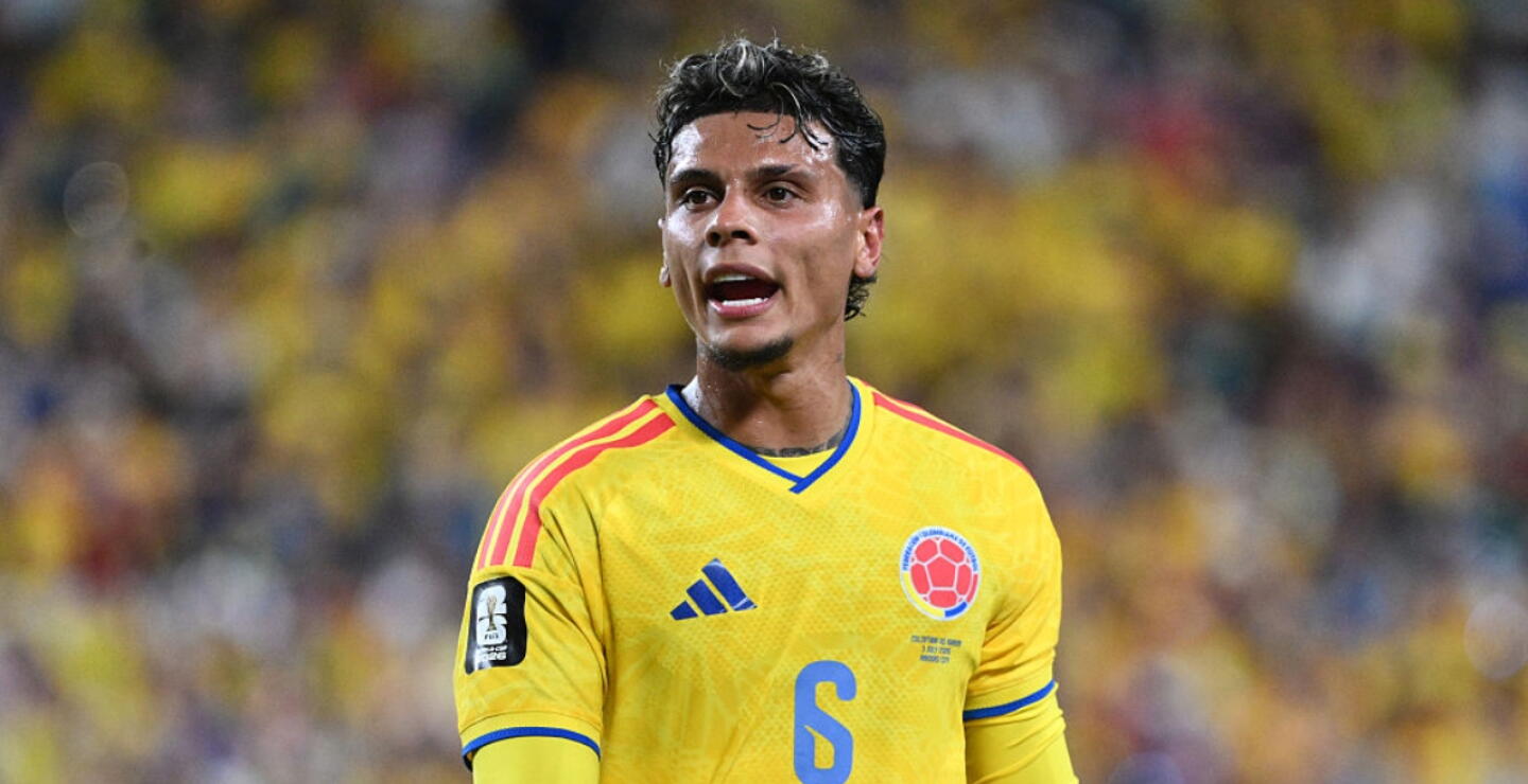 Richard Ríos, volante de la Selección Colombia. 