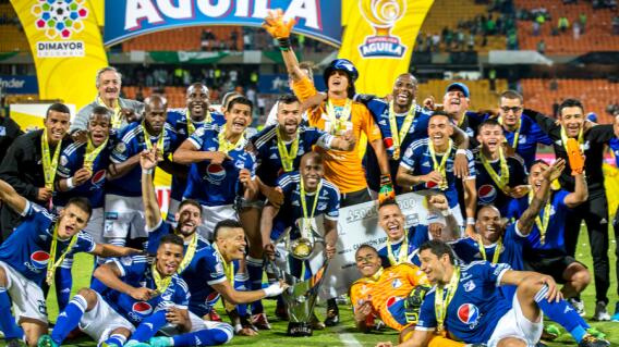 Jair Palacios, exjugador de Millonarios, festejando título de Superliga en 2018. Jair Palacios, exjugador de Millonarios, festejando título de Superliga en 2018.