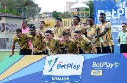 Águilas Doradas en uno de los partidos de la Liga BetPlay II-2025.