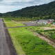 El acceso a Bahía Solano es principalmente por vía aérea, con vuelos diarios desde Medellín, Quibdó, Cali y Bogotá al aeropuerto José Celestino Mutis. 