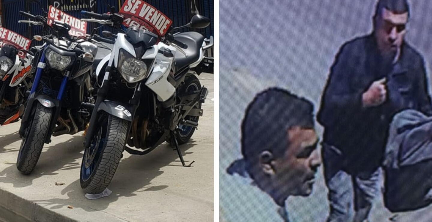 Atraco en Bogotá: hay pistas de dónde consiguieron la moto los ladrones