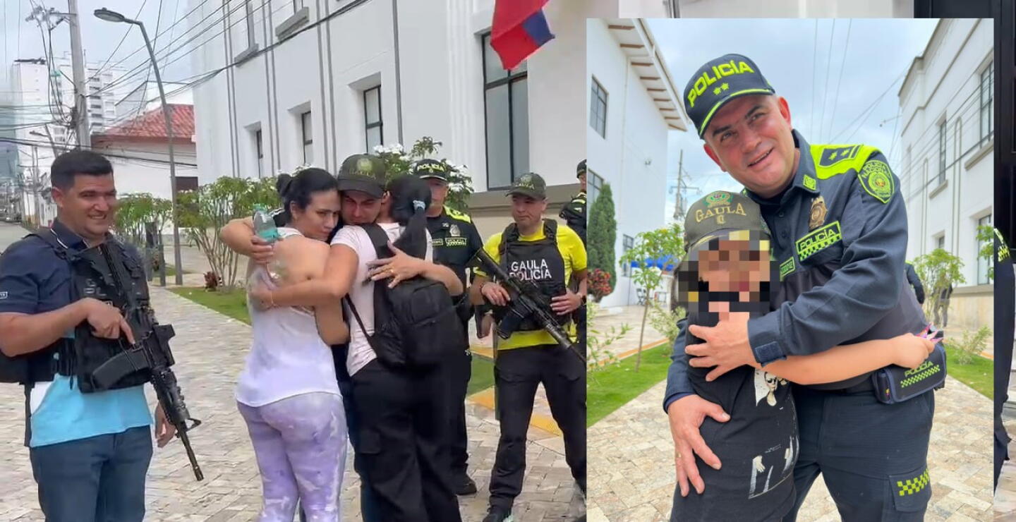 Comerciante y su hija fueron liberados en medio de un secuestro jpg