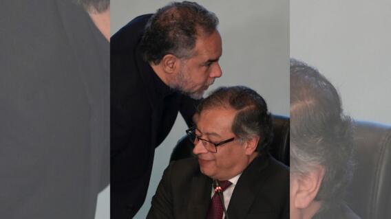 Armado Benedetti y Gustavo Petro Armado Benedetti y Gustavo Petro
