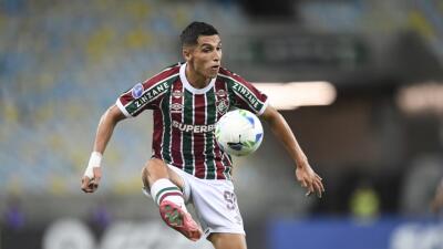 Kevin Serna marcó con Fluminense en el Brasileirao. 