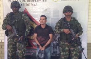 340757_BLU Radio // alias 'Nilson', cabecilla de comisión del ELN en el Catatumbo // Foto: Ejercito